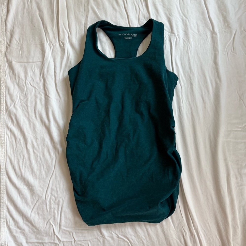 Beyond Yoga Dark Green Tank Top - Picture 2 of 3